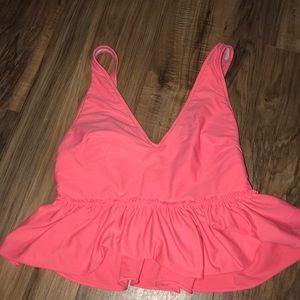 KORTNI JEANE ruffle swim top